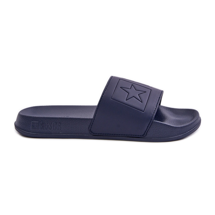 Big Star Chanclas Ligeras De Hombre Con Logo Gran Estrella OO174031 Azul Marino