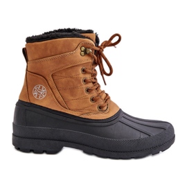Botas de nieve para hombre Lee Cooper LCJ-24-44-2873M Camel marrón