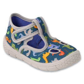 Pantuflas infantiles befado 630P019 Soft B-System azul