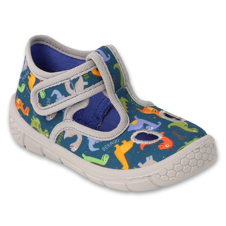 Pantuflas infantiles befado 630P019 Soft B-System azul Pantuflas infantiles befado 630P019 Soft B-System azul