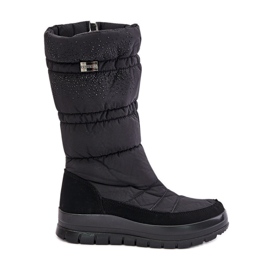 Botas de Nieve Mujer Con Decoración Progress PROGJ-24-147 Negro