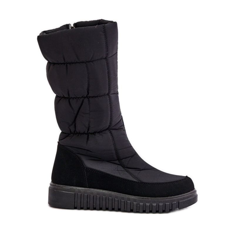 Botas de Nieve Mujer Con Cremallera Progress PROGJ-24-144 Negro