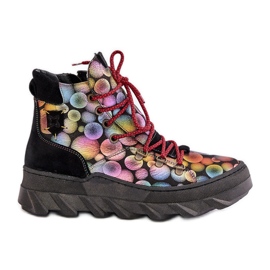 Botines Cálidos Mujer Piel Maciejka 06146-39 Multicolor