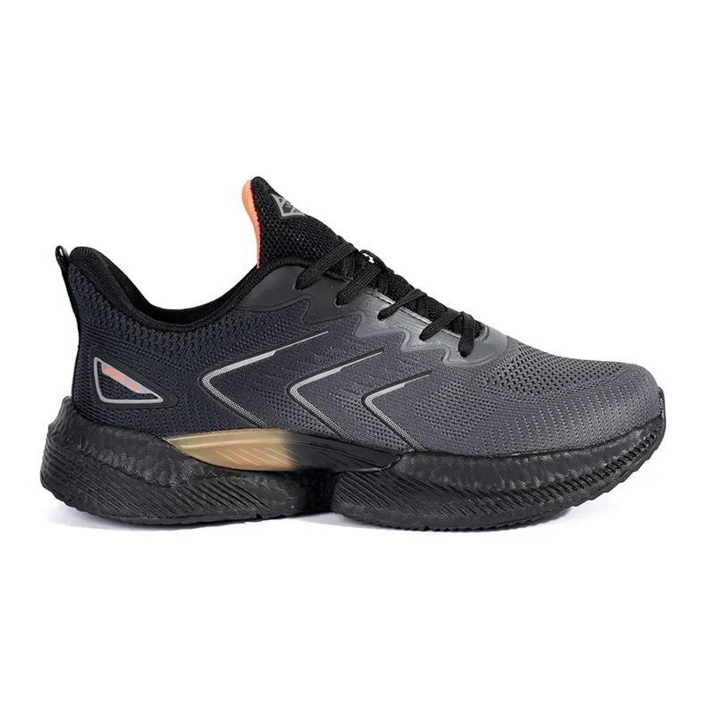 Vico Deportivas ligeras con cordones en negro y gris