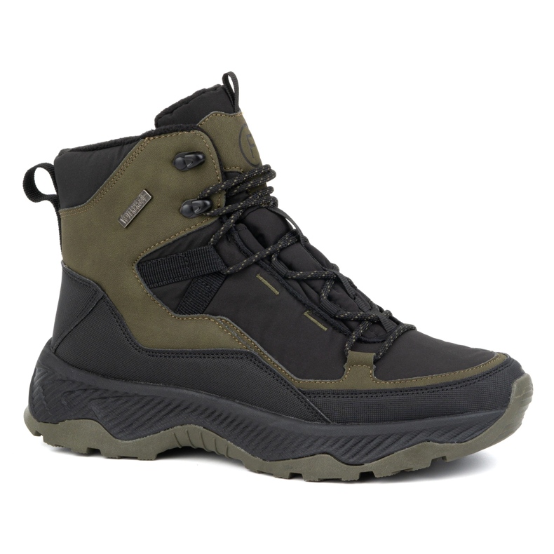 Botas de invierno trekking hombre tobillo alto Filippo MTR6654/24 caqui verde