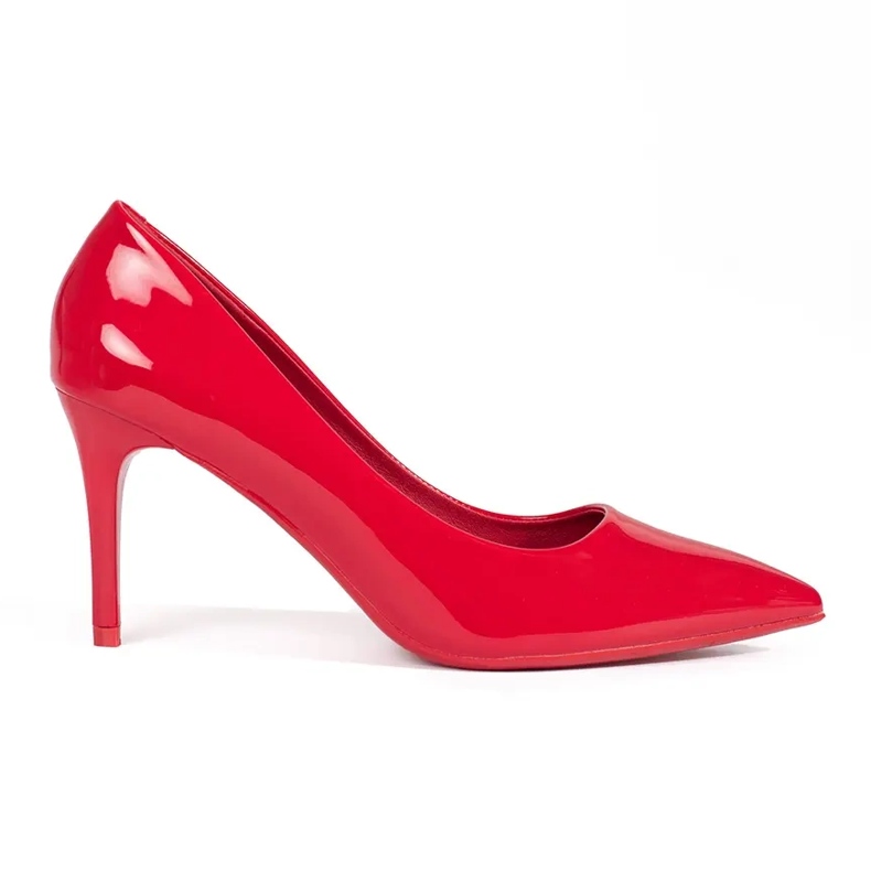 Seastar Tacones de mujer clásicos lacados en rojo