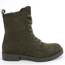 Trabajadores con cordones de Bente Green verde