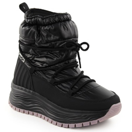 Botas de nieve sin cordones de mujer Filippo DBT6647 negras con plataforma negro