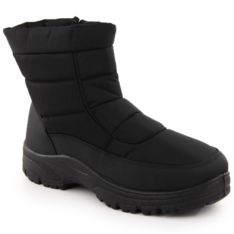 News Botas de nieve aislantes para hombre, negras NOTICIAS 4997 negro