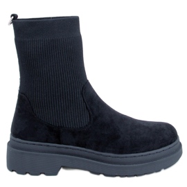 Botas Chelsea Joyner negras con parte superior flexible negro