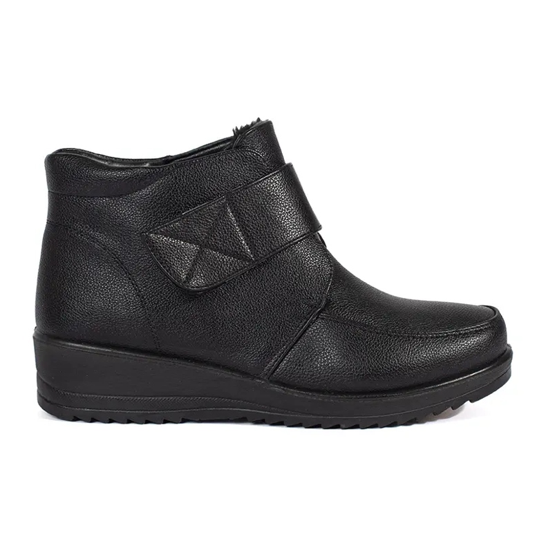 Botas cuña mujer aislantes negras negro