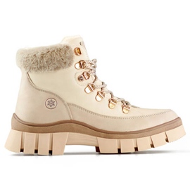 Botas aislantes mujer beige CC-44CREM