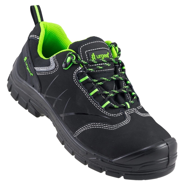 Zapatos de trabajo URGENT con puntera metálica 209/S1 negro