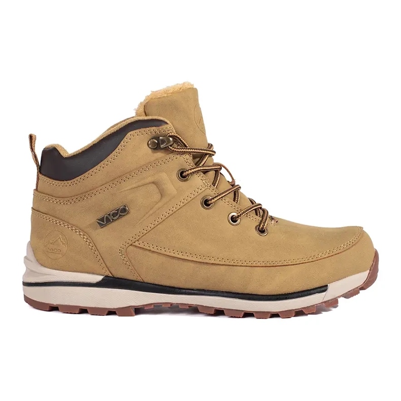 Vico Zapatos de trekking con aislamiento marrón.