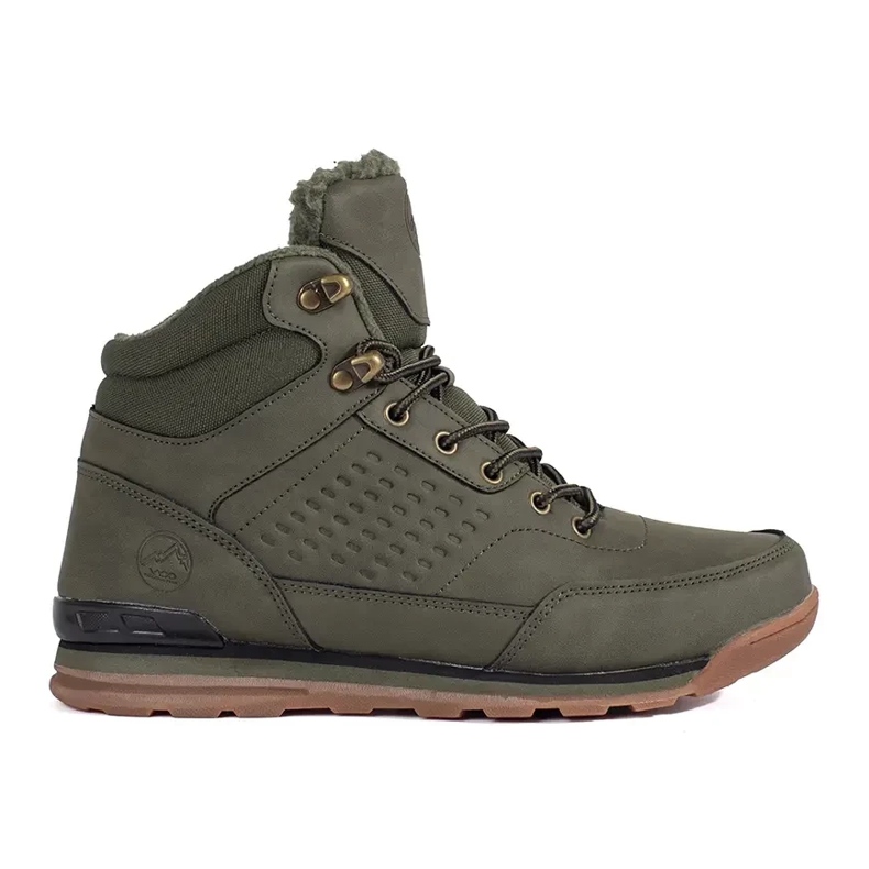 Vico Botas de trekking con aislamiento verde oscuro