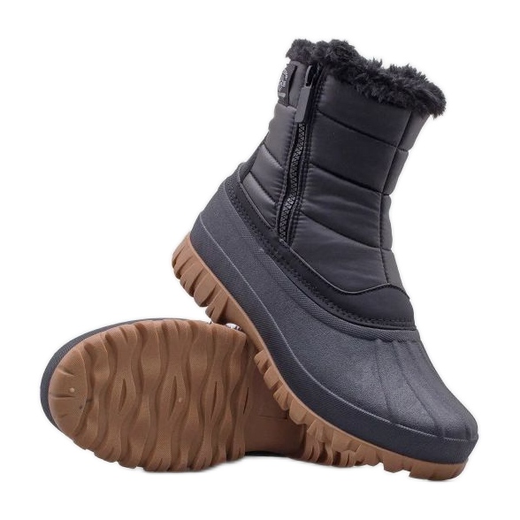 Lee Cooper LCJ-24-44-2866LB botas de nieve de invierno negro