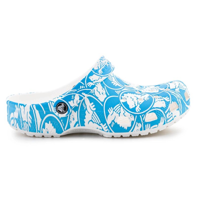 Zueco con estampado Crocs Classic Duke 210003-4OX azul