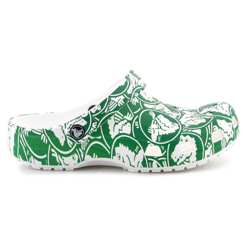 Zueco con estampado Crocs Classic Duke 210003-3WH verde