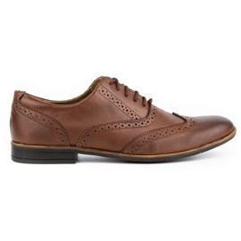 Olivier Zapatos de vestir en piel Brogues 306GT marrón