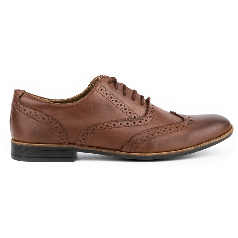 Olivier Zapatos de vestir en piel Brogues 306GT marrón