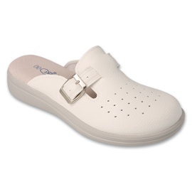 Chanclas de hombre Dr.ORTO Befado piel pu 177M004 blanco