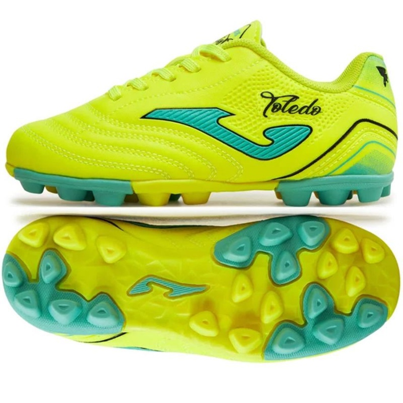 Zapatillas de fútbol Joma Toledo 2411 Fg TOJW2411HG verde