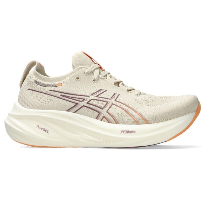 Zapatillas para correr Asics Gel Nimbus 26 1012B601250 beige Zapatillas para correr Asics Gel Nimbus 26 1012B601250 beige