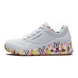 Zapatos Skechers X Jgoldcrown Uno Loving Love 155506-WHT blanco