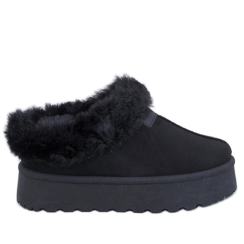 Botas de nieve cortas con pelo Yogi Black negro Botas de nieve cortas con pelo Yogi Black negro