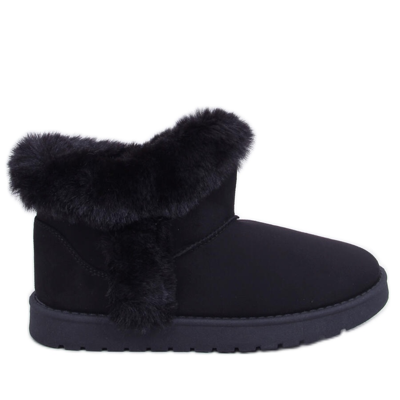 Pantalón corto emus con pelo, Sissoi Black negro