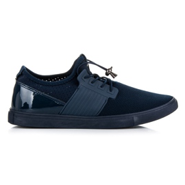 Seastar Zapatos deportivos con cordón azul marino