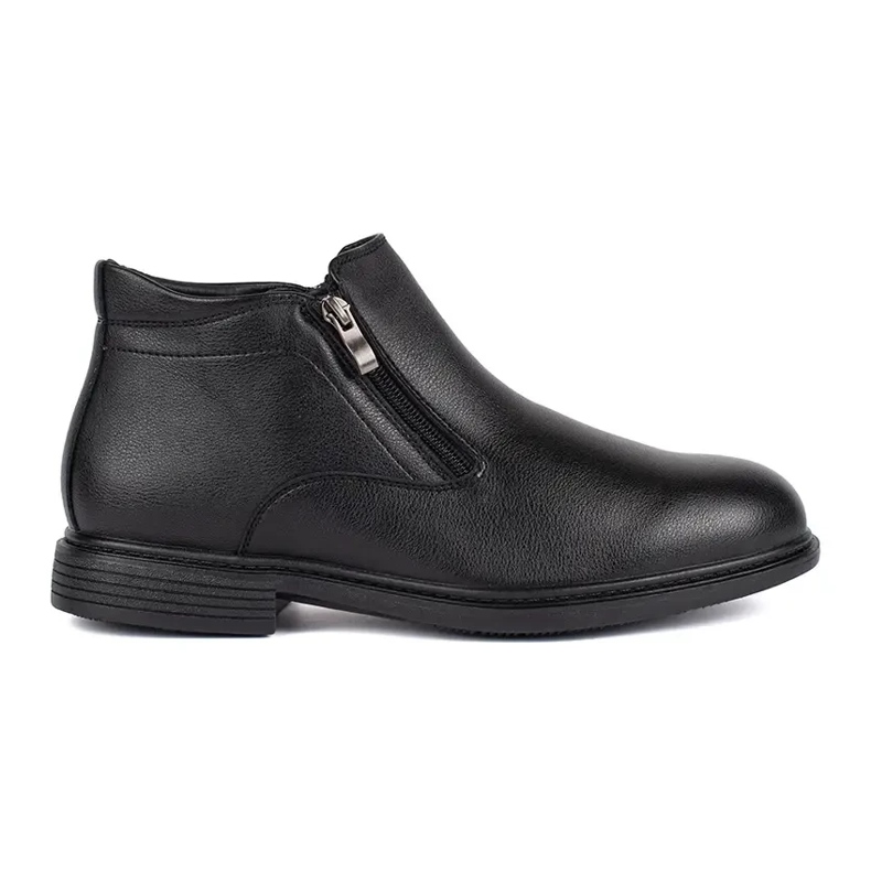 Botas aislantes de invierno negras para hombre. negro Botas aislantes de invierno negras para hombre. negro
