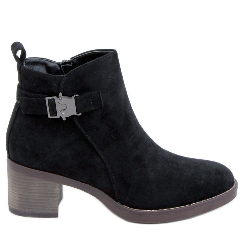 Botas clásicas de tacón Marsha Negro