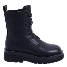 Botas de suela alta West Black negro