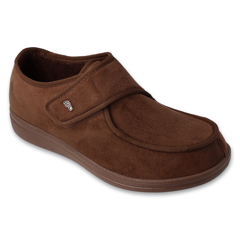 Mocasines de hombre Dr.ORTO Befado con velcro, marrón 076M004
