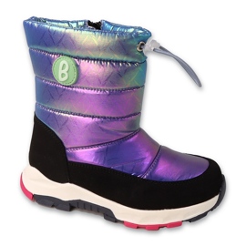 Botas de nieve infantiles befado violeta 169X007 púrpura