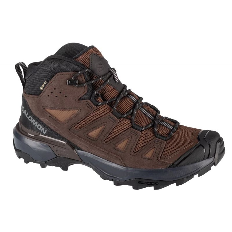 Zapatillas Salomon X Ultra 360 Ltr Mid Gtx 475709 marrón