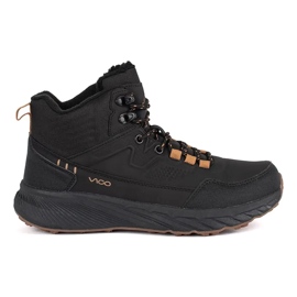 Vico Zapatos trekking de hombre negros con cordones Vico Zapatos trekking de hombre negros con cordones