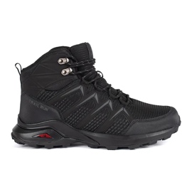 Vico Zapatos de trekking de hombre con aislamiento negro.