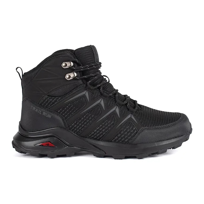 Vico Zapatos de trekking de hombre con aislamiento negro.