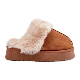 Botas De Nieve De Mujer Con Suela Gruesa Y Pelo Doriola Camel marrón