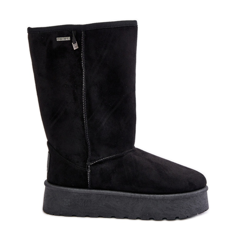 Botas de nieve de plataforma alta Big Star OO274895 Negro