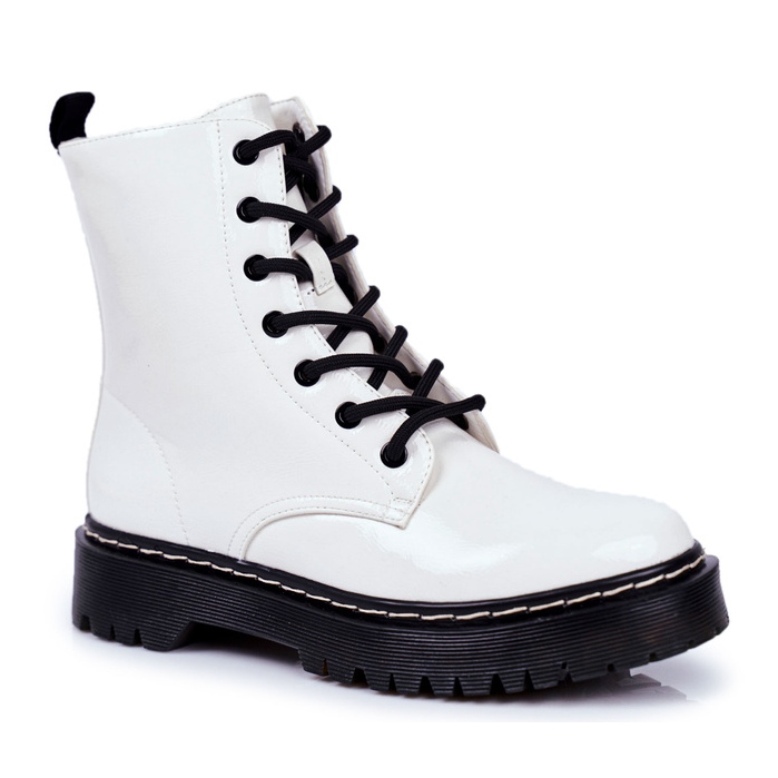 S.Barski Botas de Mujer Blancas Kognito blanco