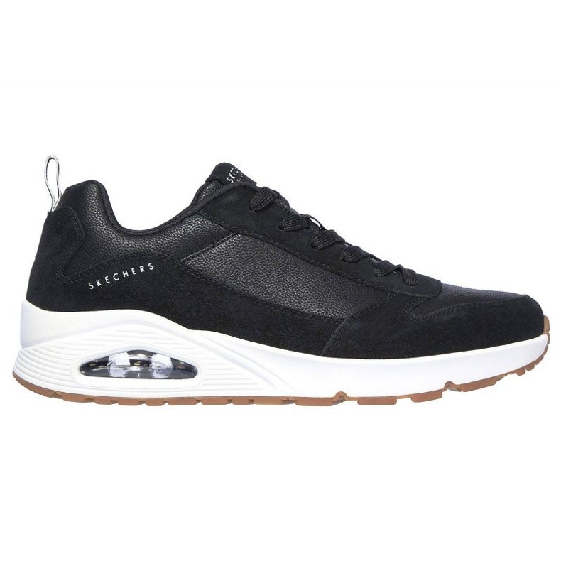 Zapatos Skechers Uno Stacre 52468-BKW negro