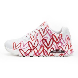 Zapatos Skechers X Jgoldcrown Uno-Spread The Love W 155507-WRPK blanco Zapatos Skechers X Jgoldcrown Uno-Spread The Love W 155507-WRPK blanco