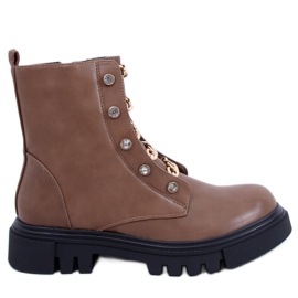 Botas militares Lopez Topo marrón Botas militares Lopez Topo marrón