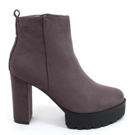 Botas con plataforma Rumma Grey gris