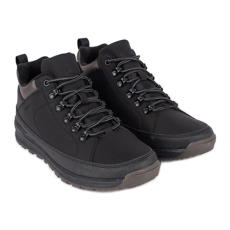 Vico Zapatos trekking hombre cordones negros