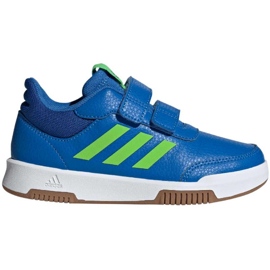 Adidas Tensaur Sport Zapatos de entrenamiento con gancho y bucle ID2304 azul