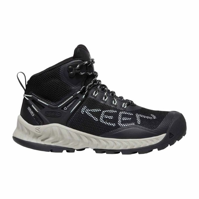 Zapatos KEEN Nxis Evo Mid Wp Glass KE-1025911 negro Zapatos KEEN Nxis Evo Mid Wp Glass KE-1025911 negro